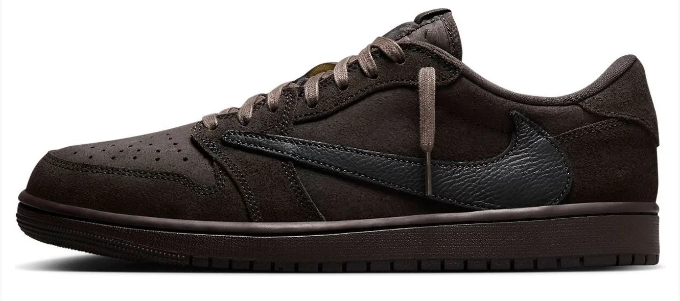 Air Jordan 1 Retro Low OG SP 'Travis Scott Velvet Brown'