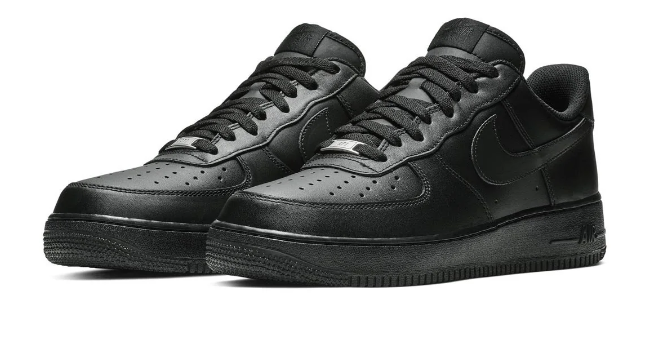 Nike Air Force 1 '07 — Black / Black (CW2288-001)
