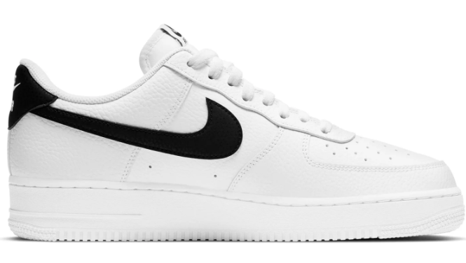 Nike Air Force 1 '07 Men's Shoe — White/Black