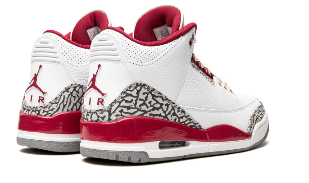 Air Jordan 3 Retro 'Cardinal' (2022)